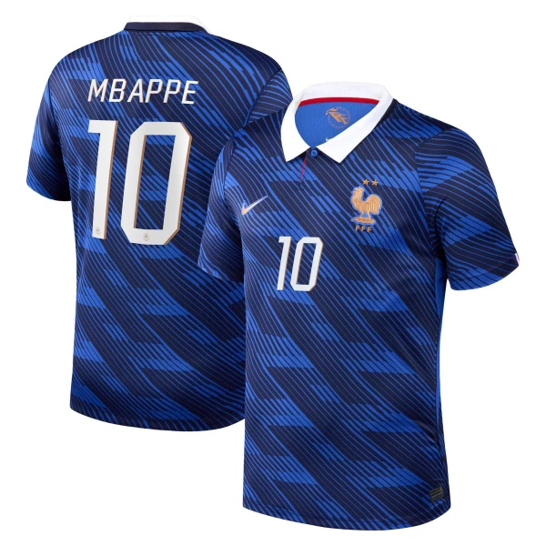 Frankrike Hemmatröja VM 2026 Herr – Kylian Mbappé #10 Fotbollströja