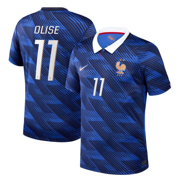 Frankrike Hemmatröja VM 2026 Herr – Michael Olise #11 Fotbollströja