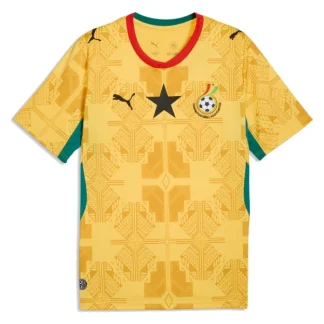 Ghana Bortatröja VM 2026 Herr Kortärmad Fotbollströja