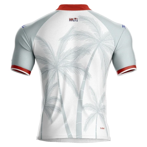 Haiti Bortatröja VM 2026 Herr Kortärmad Fotbollströja 2 Haiti Bortatröja VM 2026 Herr Kortärmad Fotbollströja