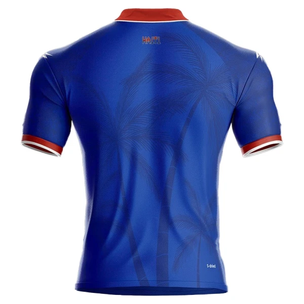 Haiti Hemmatröja VM 2026 Herr Kortärmad Fotbollströja 2 Haiti Hemmatröja VM 2026 Herr Kortärmad Fotbollströja