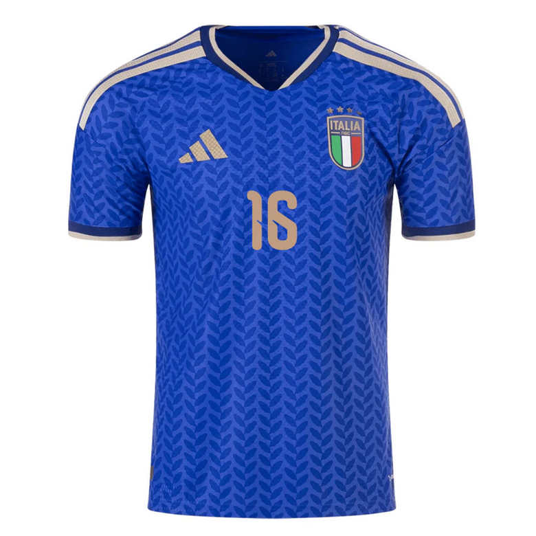 Italien Hemmatröja VM 2026 Herr – Davide Frattesi #16 Fotbollströja 2 Italien Hemmatröja VM 2026 Herr – Davide Frattesi #16 Fotbollströja