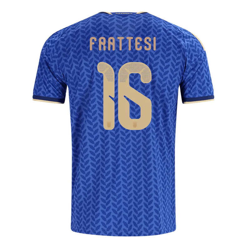 Italien Hemmatröja VM 2026 Herr – Davide Frattesi #16 Fotbollströja 1 Italien Hemmatröja VM 2026 Herr – Davide Frattesi #16 Fotbollströja