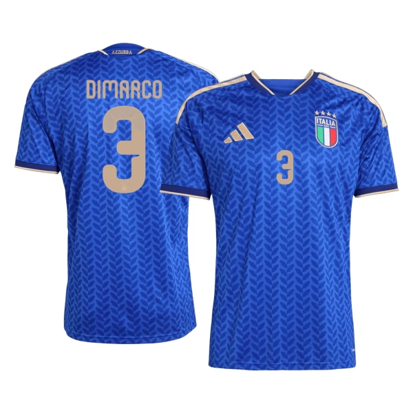 Italien Hemmatröja VM 2026 Herr – Federico Dimarco #3 Blå Fotbollströja 3 Italien Hemmatröja VM 2026 Herr – Federico Dimarco #3 Blå Fotbollströja