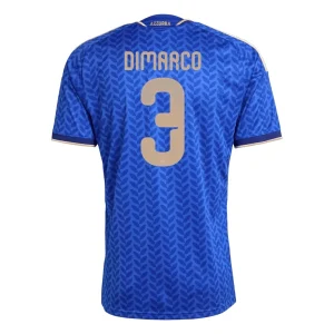 Italien Hemmatröja VM 2026 Herr – Federico Dimarco #3 Blå Fotbollströja