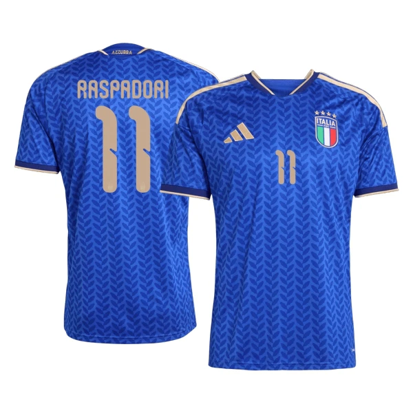 Italien Hemmatröja VM 2026 Herr – Giacomo Raspadori #11 Blå Fotbollströja 3 Italien Hemmatröja VM 2026 Herr – Giacomo Raspadori #11 Blå Fotbollströja