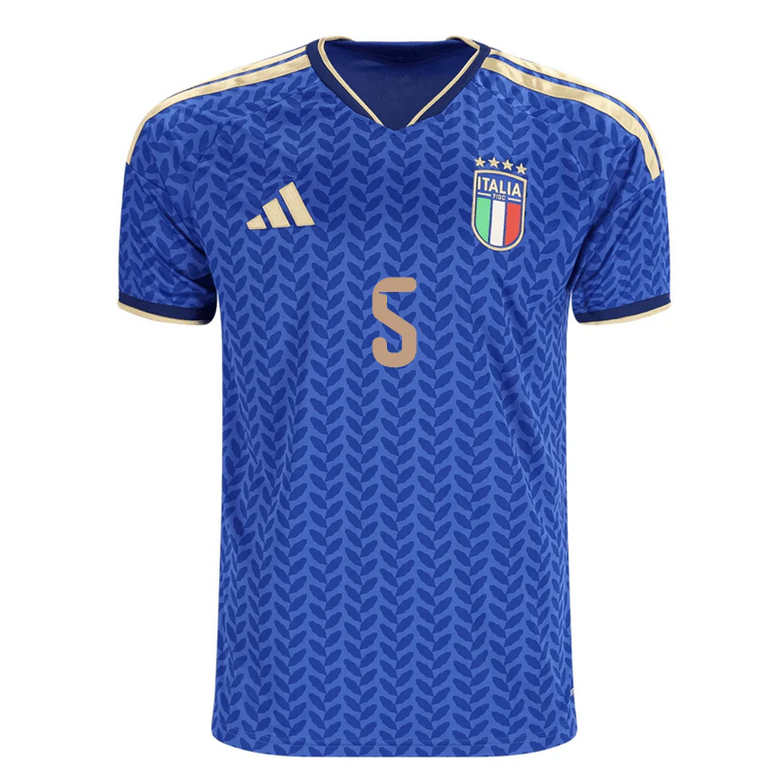 Italien Hemmatröja VM 2026 Herr – Manuel Locatelli #5 Fotbollströja 2 Italien Hemmatröja VM 2026 Herr – Manuel Locatelli #5 Fotbollströja