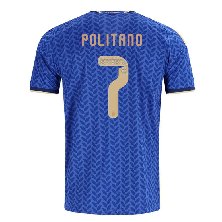 Italien Hemmatröja VM 2026 Herr – Matteo Politano #7 Fotbollströja