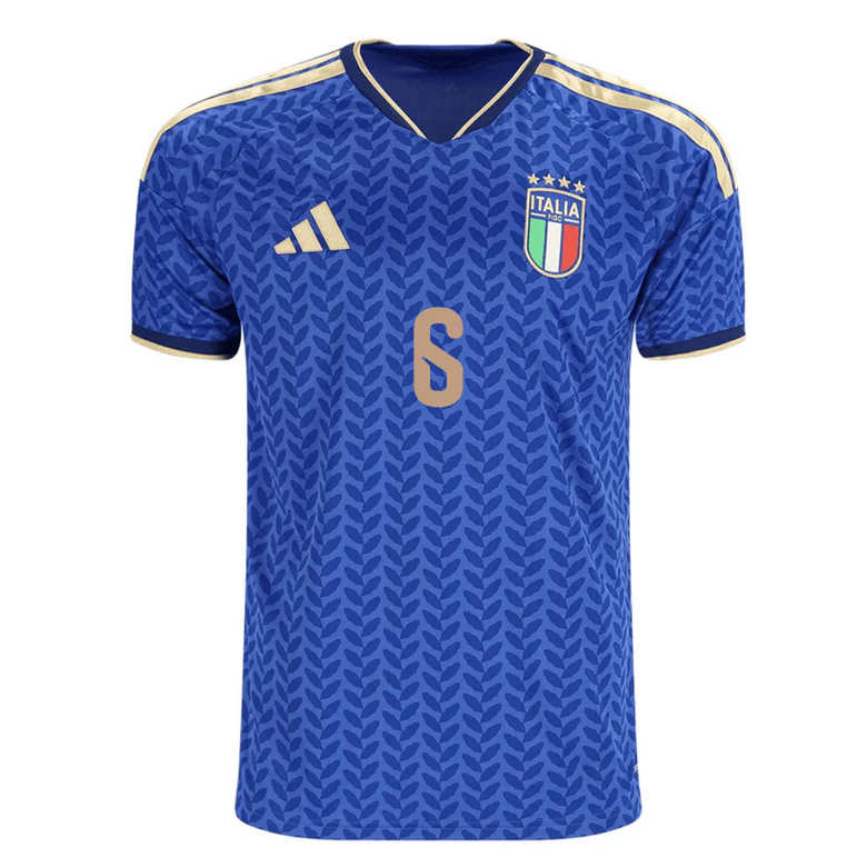 Italien Hemmatröja VM 2026 Herr – Nicolò Rovella #6 Fotbollströja 2 Italien Hemmatröja VM 2026 Herr – Nicolò Rovella #6 Fotbollströja