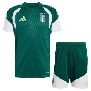 Italien Träningsställ Barn VM 2026 Grön Fotbollströja