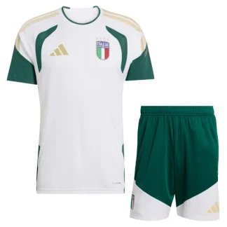 Italien Träningsställ Barn VM 2026 Vit Fotbollströja