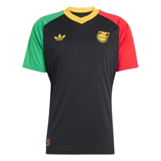 Jamaica Pre-Match Tröja Herr VM 2026 Svart Fotbollströja