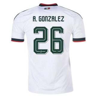 Mexiko Bortatröja VM 2026 Herr – Armando González #26 Fotbollströja