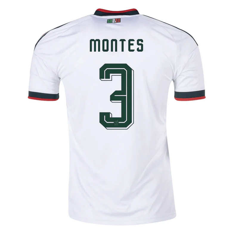 Mexiko Bortatröja VM 2026 Herr – César Montes #3 Fotbollströja 1 Mexiko Bortatröja VM 2026 Herr – César Montes #3 Fotbollströja