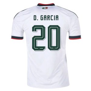 Mexiko Bortatröja VM 2026 Herr – Denzell García #20 Fotbollströja