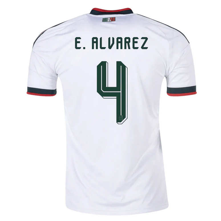 Mexiko Bortatröja VM 2026 Herr – Edson Álvarez #4 Fotbollströja