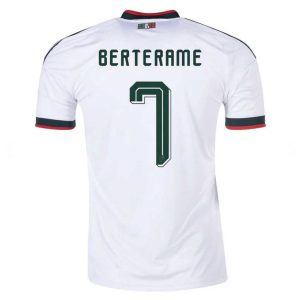 Mexiko Bortatröja VM 2026 Herr – Germán Berterame #7 Fotbollströja
