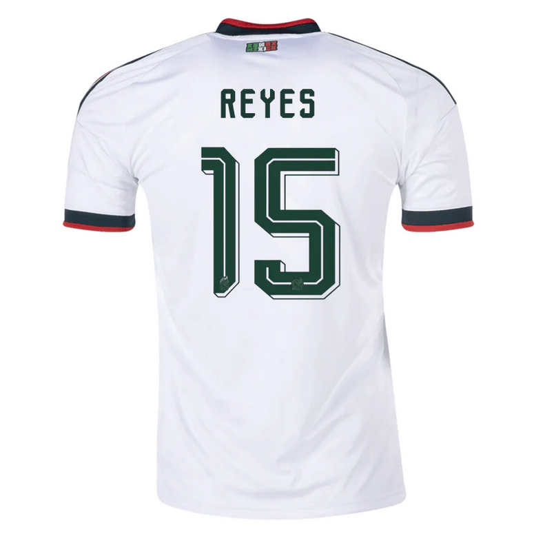 Mexiko Bortatröja VM 2026 Herr – Israel Reyes #15 Fotbollströja 1 Mexiko Bortatröja VM 2026 Herr – Israel Reyes #15 Fotbollströja