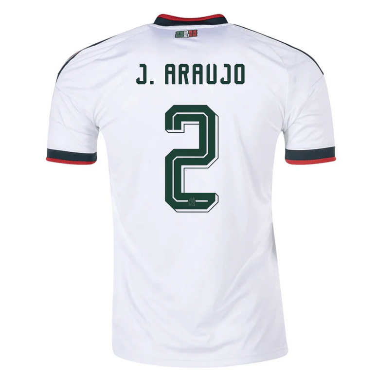 Mexiko Bortatröja VM 2026 Herr – Julián Araujo #2 Fotbollströja
