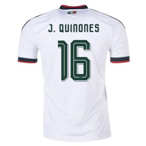 Mexiko Bortatröja VM 2026 Herr – Julián Quiñones #16 Fotbollströja
