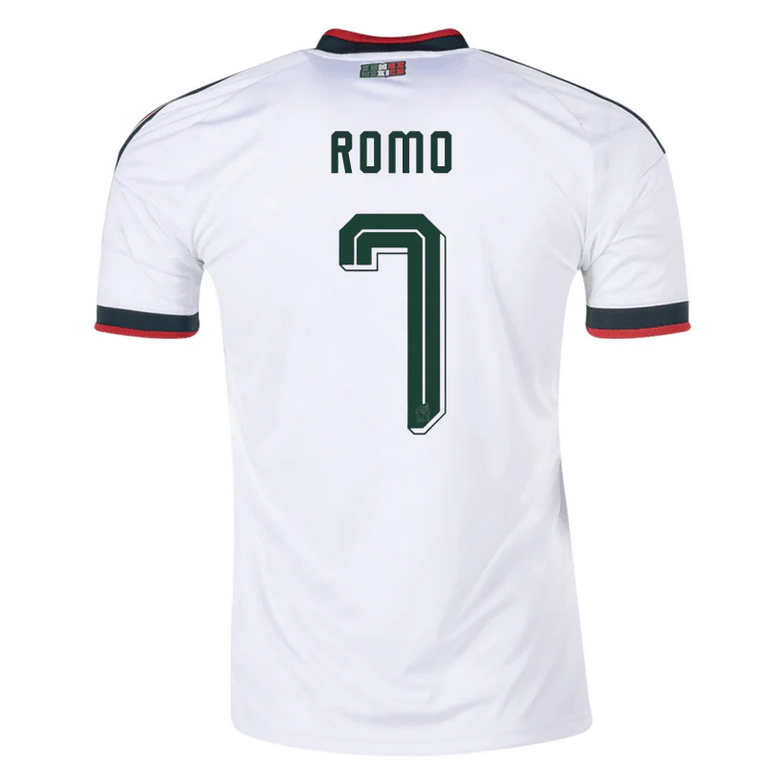 Mexiko Bortatröja VM 2026 Herr – Luis Romo #7 Fotbollströja 1 Mexiko Bortatröja VM 2026 Herr – Luis Romo #7 Fotbollströja