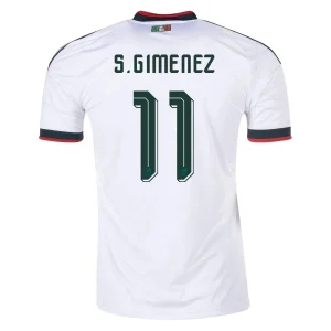 Mexiko Bortatröja VM 2026 Herr – Santiago Giménez #11 Landslagströja