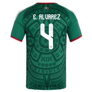 Mexiko Hemmatröja VM 2026 Herr – Edson Álvarez #4 Fotbollströja