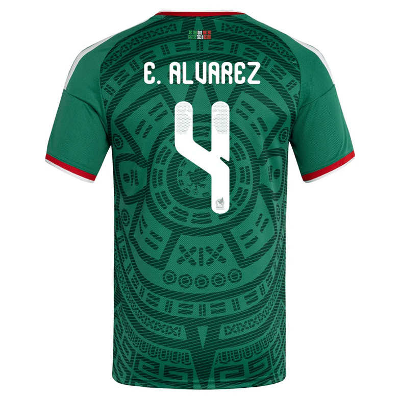 Mexiko Hemmatröja VM 2026 Herr – Edson Álvarez #4 Fotbollströja