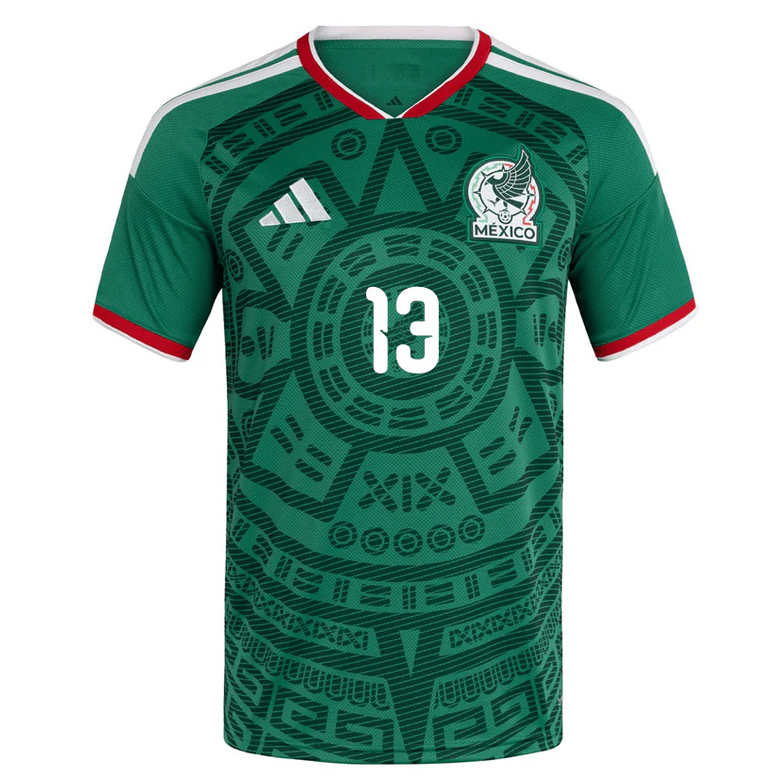 Mexiko Hemmatröja VM 2026 Herr – Guillermo Ochoa #13 Fotbollströja