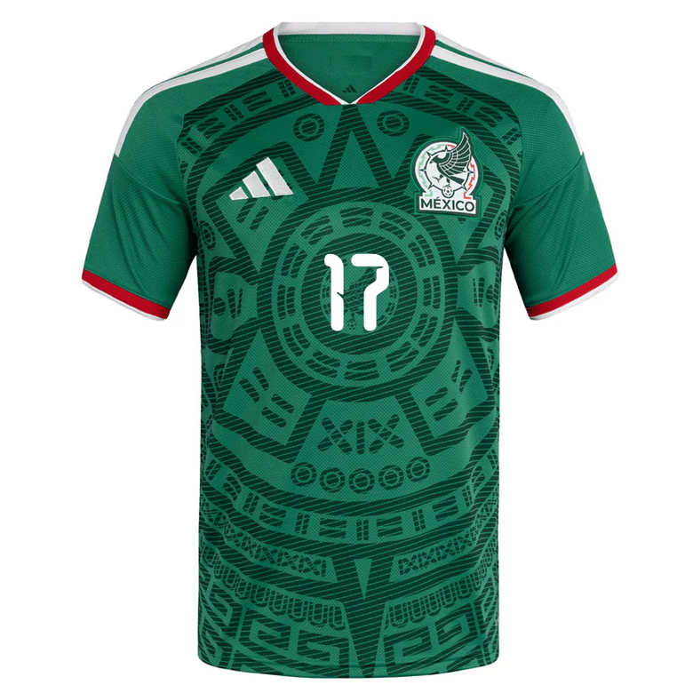 Mexiko Hemmatröja VM 2026 Herr – Jesús Manuel Corona #17 Fotbollströja