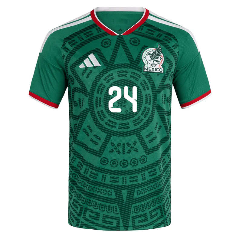 Mexiko Hemmatröja VM 2026 Herr – Luis Chávez #24 Fotbollströja