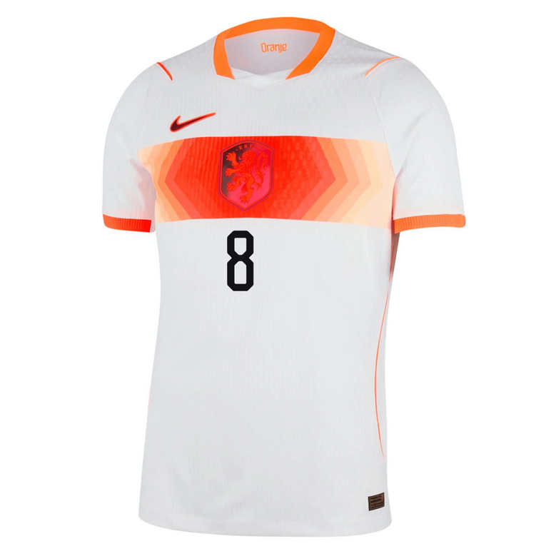 Nederländerna Bortatröja VM 2026 Herr – Ryan Gravenberch #8 Fotbollströja