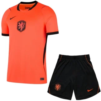 Nederländerna Hemmaställ VM 2026 Barn – Fotbollströja & Shorts