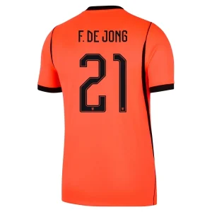 Nederländerna Hemmatröja VM 2026 Herr – Frenkie de Jong #21 Landslagströja