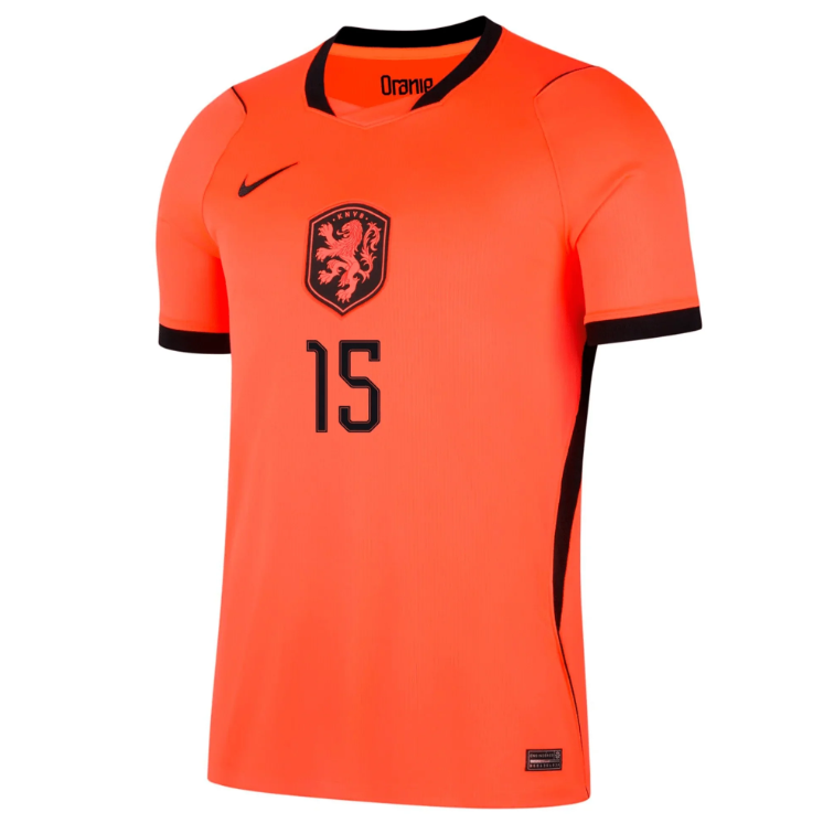 Nederländerna Hemmatröja VM 2026 Herr – Micky van de Ven #15 Fotbollströja 2 Nederländerna Hemmatröja VM 2026 Herr – Micky van de Ven #15 Fotbollströja