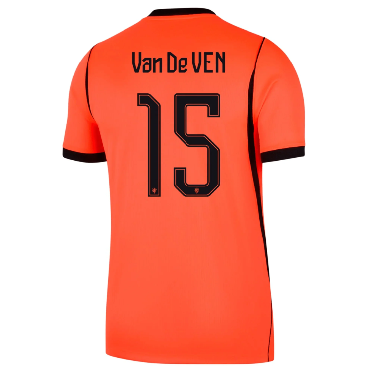 Nederländerna Hemmatröja VM 2026 Herr – Micky van de Ven #15 Fotbollströja 1 Nederländerna Hemmatröja VM 2026 Herr – Micky van de Ven #15 Fotbollströja