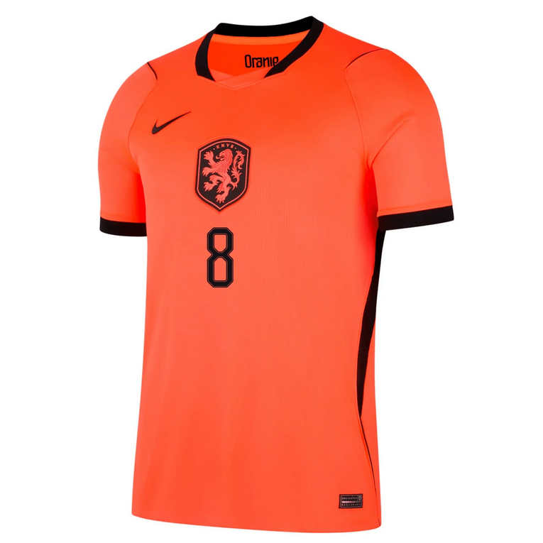 Nederländerna Hemmatröja VM 2026 Herr – Ryan Gravenberch #8 Fotbollströja