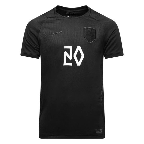 Norge Bortatröja VM 2026 Herr – Antonio Nusa #20 Fotbollströja