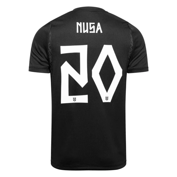 Norge Bortatröja VM 2026 Herr – Antonio Nusa #20 Fotbollströja