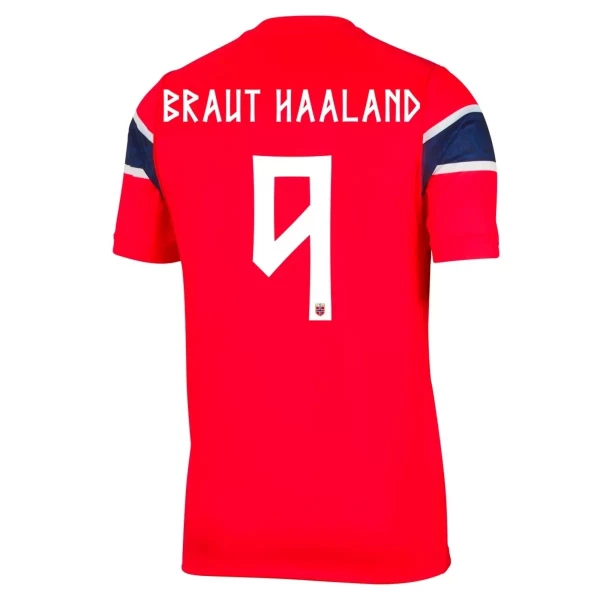 Norge Hemmatröja VM 2026 Herr – Erling Haaland #9 Landslagströja 1 Norge Hemmatröja VM 2026 Herr – Erling Haaland #9 Landslagströja