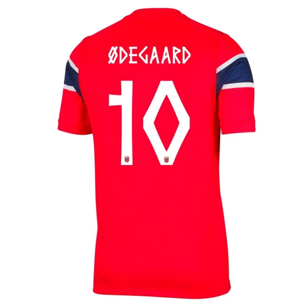 Norge Hemmatröja VM 2026 Herr – Martin Ødegaard #10 Landslagströja Norge Hemmatröja VM 2026 Herr – Martin Ødegaard #10 Landslagströja