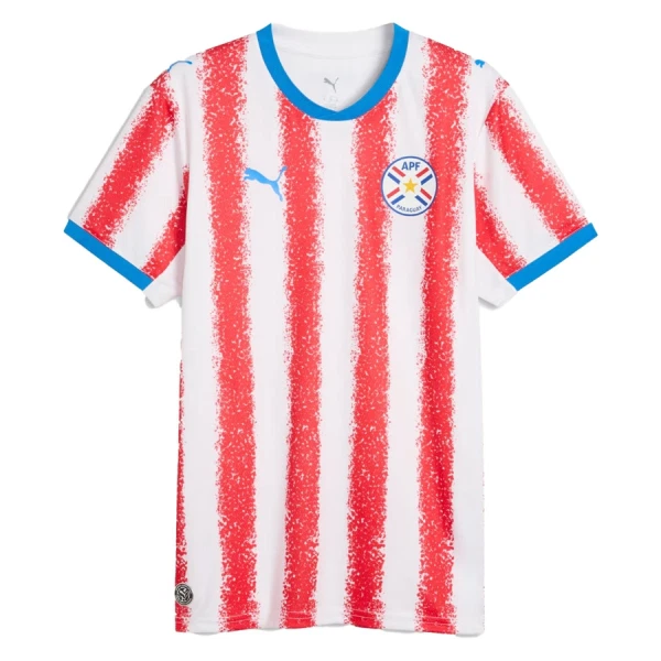 Paraguay Hemmatröja VM 2026 Herr Kortärmad Fotbollströja