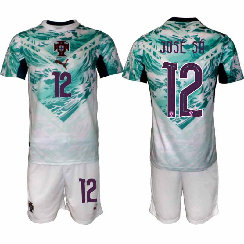 Portugal Bortaställ VM 2026 Herr – José Sá #12 Fotbollsset Tröja & Shorts 1 Portugal Bortaställ VM 2026 Herr – José Sá #12 Fotbollsset Tröja & Shorts