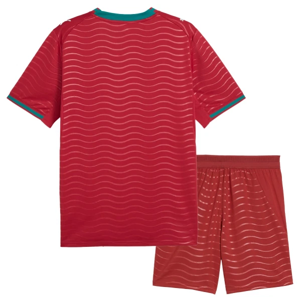 Portugal Hemmaställ VM 2026 Barn Kortärmad Fotbollströja + Shorts 2 Portugal Hemmaställ VM 2026 Barn Kortärmad Fotbollströja + Shorts