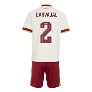 Spanien Bortaställ VM 2026 Barn – Dani Carvajal #2 Fotbollströja