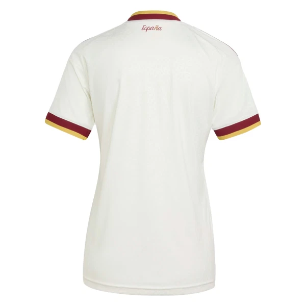 Spanien Bortatröja VM 2026 Dam Kortärmad Fotbollströja Spanien Bortatröja VM 2026 Dam Kortärmad Fotbollströja