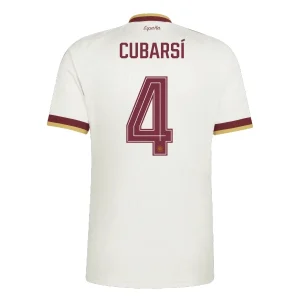 Spanien Bortatröja VM 2026 Herr – Pau Cubarsí #4 Fotbollströja