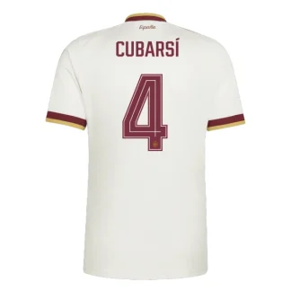 Spanien Bortatröja VM 2026 Herr – Pau Cubarsí #4 Fotbollströja