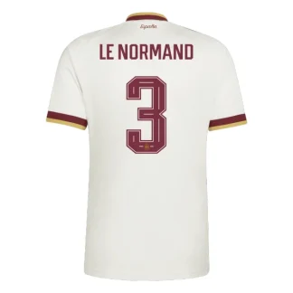 Spanien Bortatröja VM 2026 Herr – Robin Le Normand #3 Fotbollströja