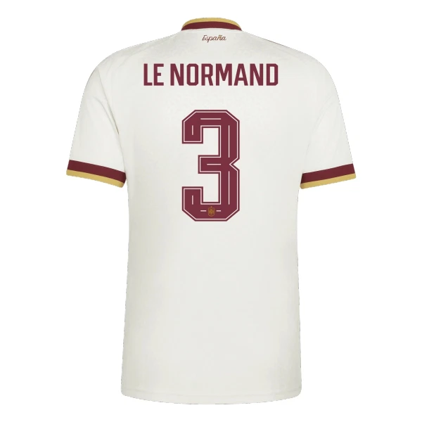 Spanien Bortatröja VM 2026 Herr – Robin Le Normand #3 Fotbollströja 1 Spanien Bortatröja VM 2026 Herr – Robin Le Normand #3 Fotbollströja